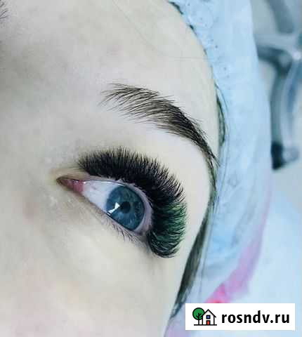 Скоростное наращивание ресниц. Возможен выезд Ростов-на-Дону - изображение 1