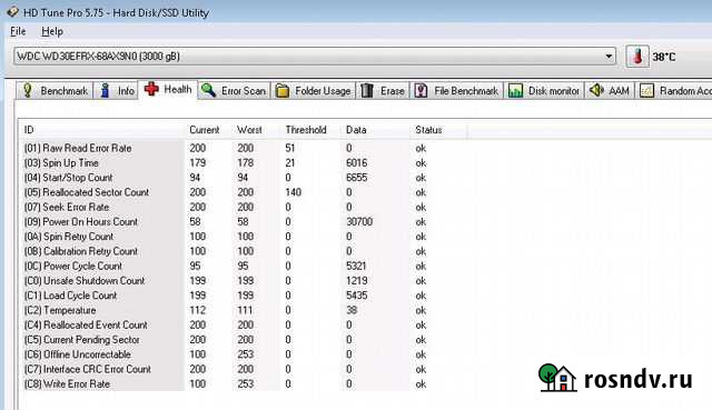 HDD WD Red, WD30efrx, 3 Tб Казань - изображение 1