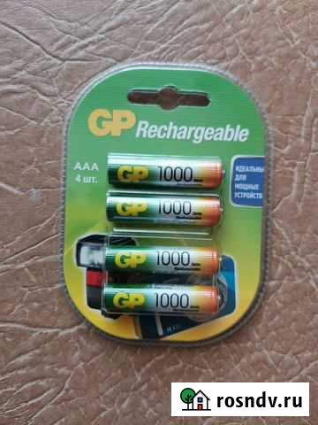 Аккумуляторы GP AAA Омск - изображение 1