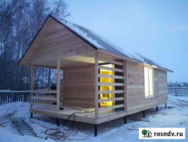 Домокомплект 6*4 (собрать дом за 1 день) зимний Горно-Алтайск - изображение 1