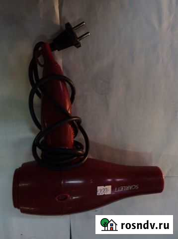 Продам фен scarlett Омск - изображение 1