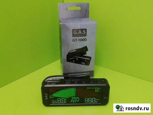 Хроматический тюнер для гитары GWS GT-1000 Красноярск - изображение 1