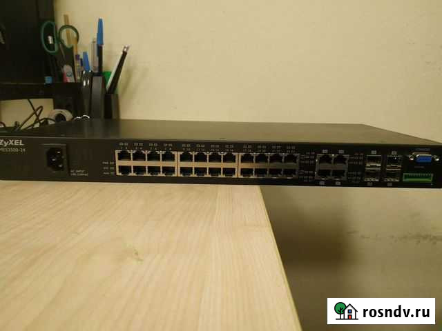 Управляемый коммутатор zyxel mes3500-24 Тюмень - изображение 1