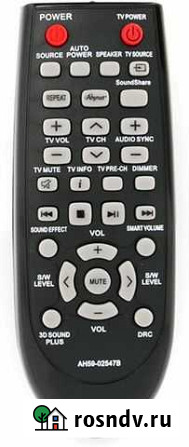 Пульт ду для саундбара и тв samsung AH59-02547B Братск - изображение 1