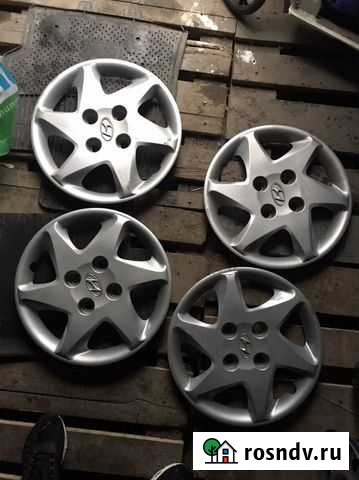 Оригинальные колпаки r15 на Hyunday Elantra Уфа - изображение 1