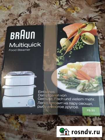 Новая пароварка (Германия) Braun Multiquick FS 20 Саратов - изображение 1