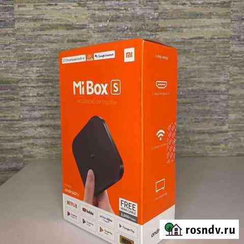 Smart tv приставка xiaomi Mi Box S - новая Самара