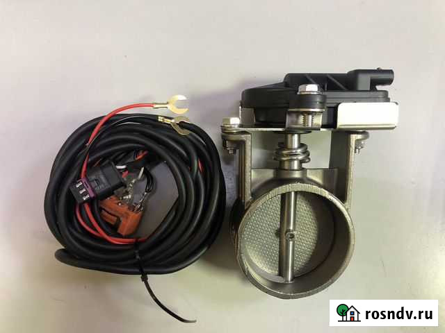 Электронная заслонка на выхлоп 63мм Курск - изображение 1