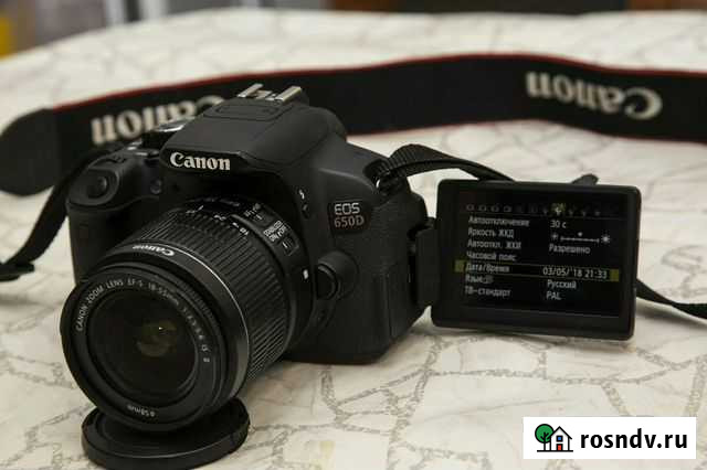 Зеркальный Фотоаппарат Canon D650 Рязань - изображение 1