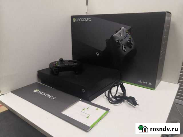 Игровые приставки Microsoft Xbox One X 1Tb Воронеж - изображение 1