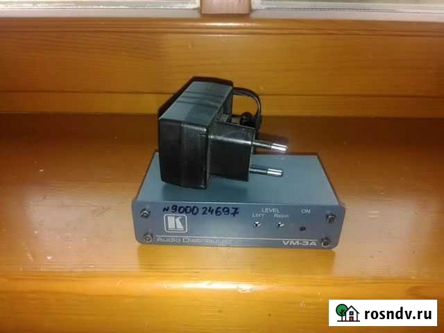 Усилитель-распределитель аудиосигнала Kramer VM-3A Казань - изображение 1