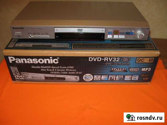 Panasonic RV-32 DVD, CD Знаменск - изображение 1