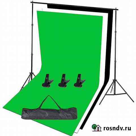Фотофон со стойками. Новый Хабаровск