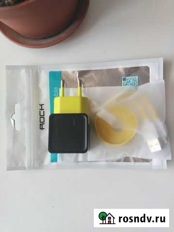 Зарядное устройство с кабелем Rock Обнинск - изображение 1