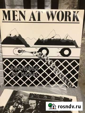Виниловая пластинка Men AT work- Business as usual Северодвинск - изображение 1