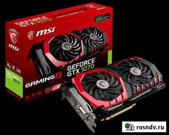 8 Видеокарт GTX 1070 msi gaming x Россошь