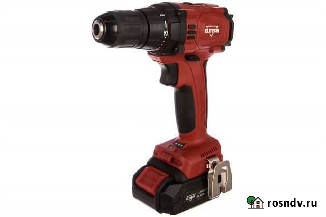 Аккумуляторная дрель-шуруповерт Elitech да 12бл2 Севастополь - изображение 1