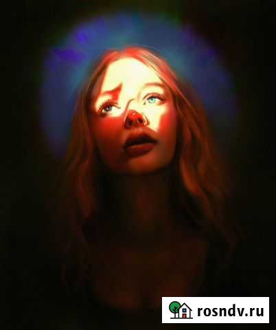 Портрет на заказ (цифровой, смешаная техника холст Иркутск - изображение 1