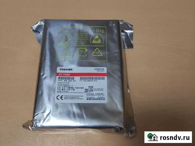 3 Tb Жесткий диск 3.5 Toshiba pc300 Красногорск - изображение 1