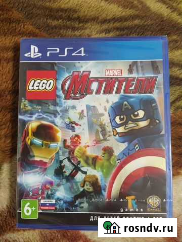 Игра PS4 lego Marvel Мстители Дзержинский - изображение 1