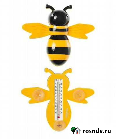 Пластиковый термометр оконный Пчёлка Чита - изображение 1