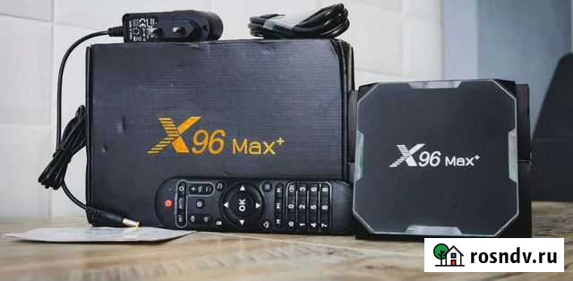 Iptv Android TV box X96max plus 32 Ростов-на-Дону - изображение 1