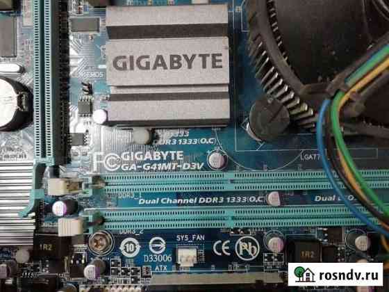 Материнская плата Gigabyte 775 Самара