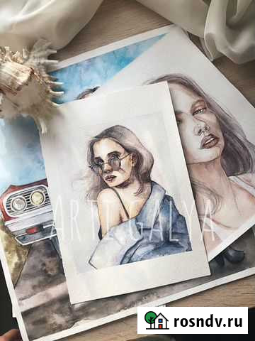 Рисую картины на заказ Хабаровск - изображение 1