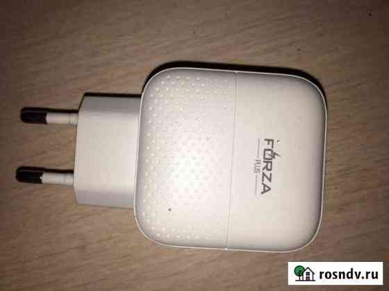 Вилка, втулка на 2 usb Серов