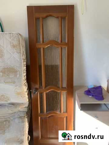 Дверь межкомнатная деревянная б/у Анапа - изображение 1
