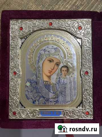 Икона в бархате Краснодар - изображение 1