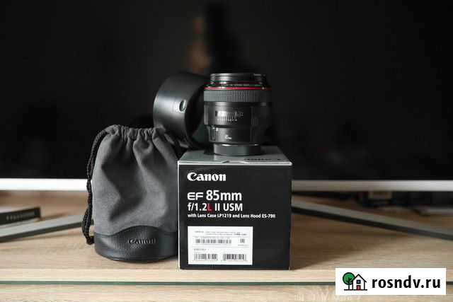 Canon 85mm 1.2 Петрозаводск - изображение 1