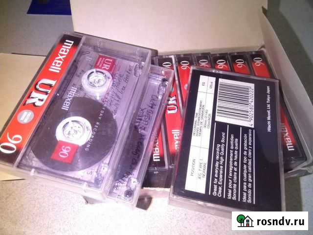 Аудиокассеты maxell ur 90 Саратов - изображение 1