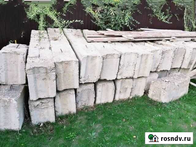 Фундаментные блоки 4;5 - ка Блок фбс Б/У Арзамас - изображение 1