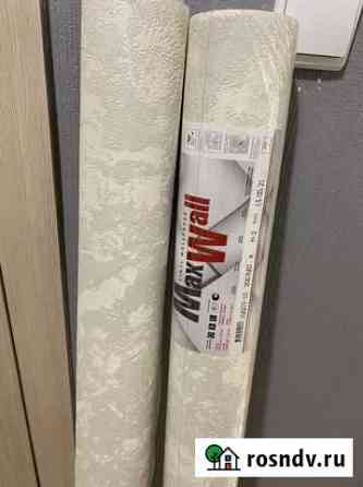 Флизелиновые обои MaxWall Marble белые Кингисепп