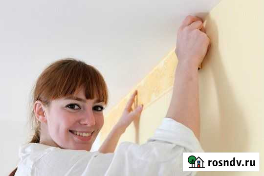 Поклею обои, покрашу, выполню роспись стен Воронеж - изображение 1