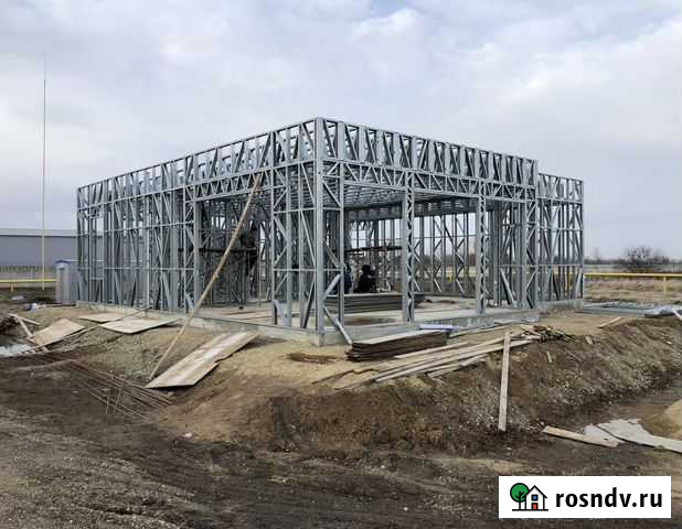 Лстк каркас магазина 187 кв.м Яблоновский - изображение 1