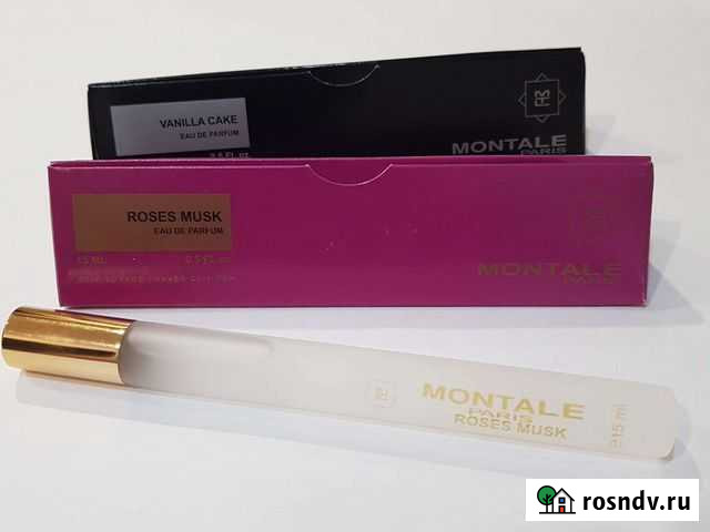 Набор Montale roses musk 15ml vanilla cake Владимир - изображение 1