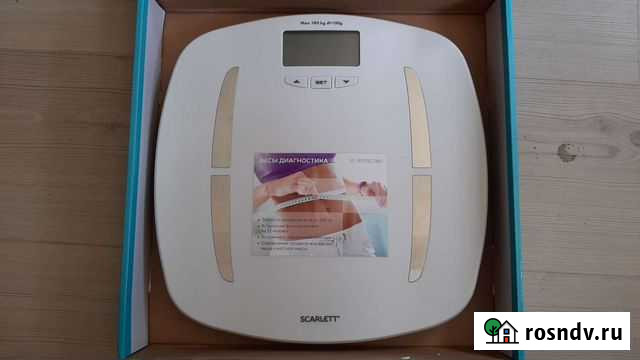 Весы напольные электронные Scarlett Балашиха - изображение 1