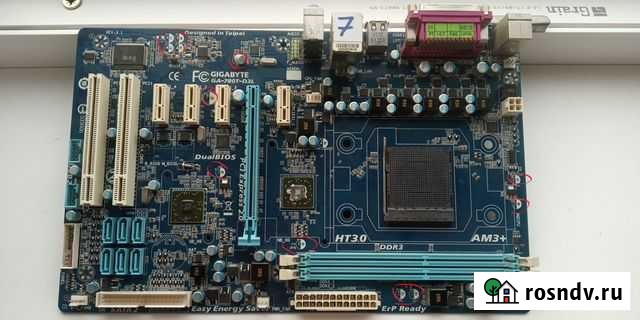Gigabyte GA-780T-D3L как на фото Воронеж - изображение 1