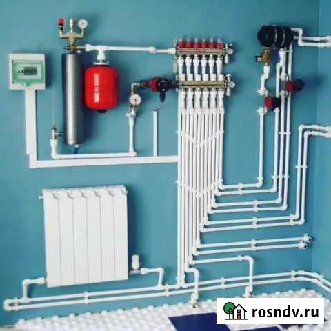 Монтаж отопления, водоснабжения. Сантехработы Новосибирск - изображение 1