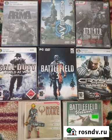 Компьютерные игры диски для пк Норильск - изображение 1