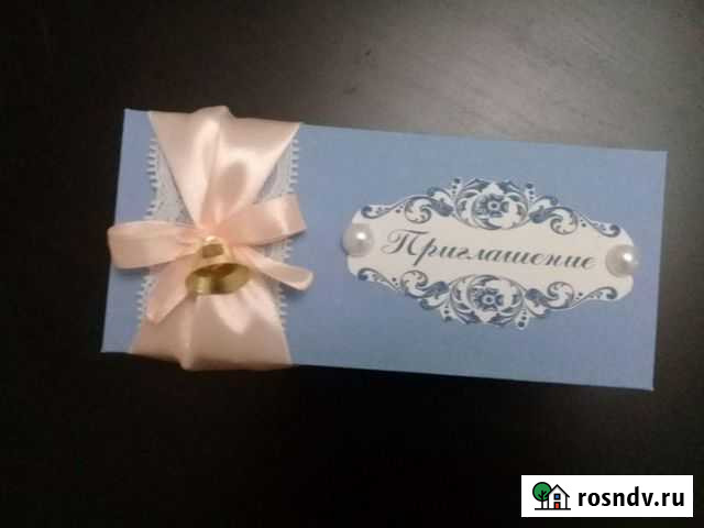 Приглашения ручной работы Киров - изображение 1