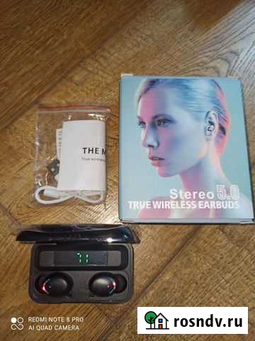 Гарнитура Bluetooth 5.0 новая Тверь - изображение 1