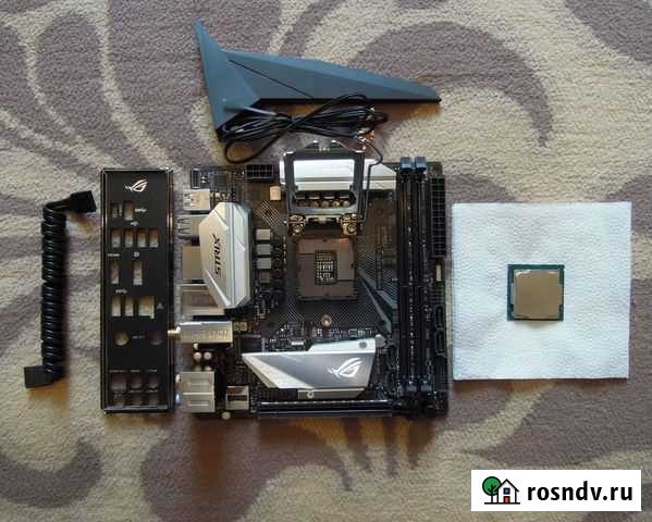 Core i7-8700K \ Asus ROG Strix Z370I \ mini ITX Санкт-Петербург - изображение 1