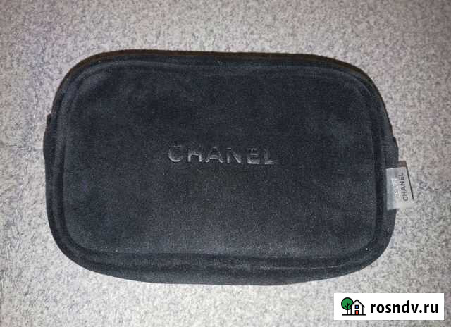 Chanel Le Lift чёрная бархатная косметичка Мурино - изображение 1