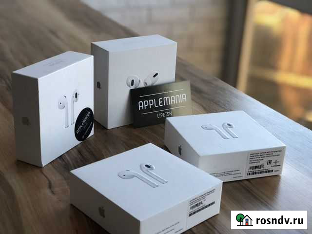 AirPods 1,2,Pro (б/у оригинал) Липецк - изображение 1