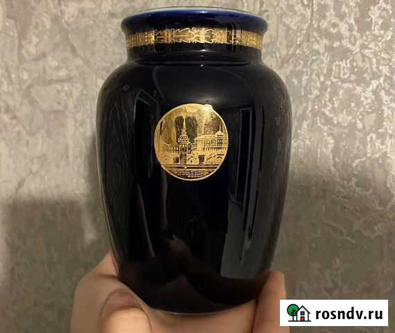 Ваза фарфор СССР Анапская - изображение 1