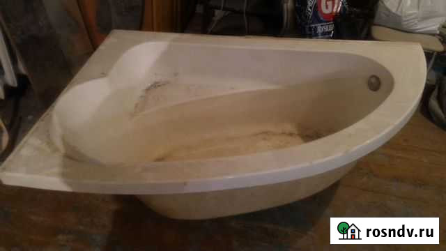 Ванна акриловая угловая бу Мурманск - изображение 1