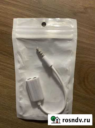 Переходник для наушников iPhone/iPod/iPad 3,5 мм Калининград - изображение 1